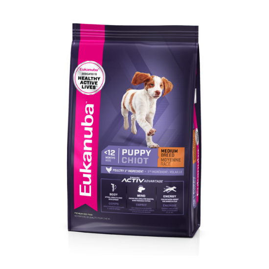 Picture of Eukanuba Medium Breed Puppy Chicken 3Kg